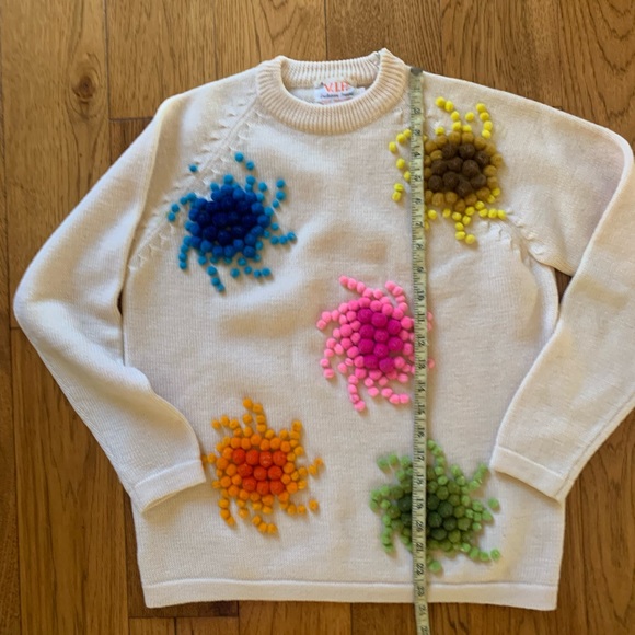 V.I.P. Vintage wool mockneck sweater small - Picture 13 of 15